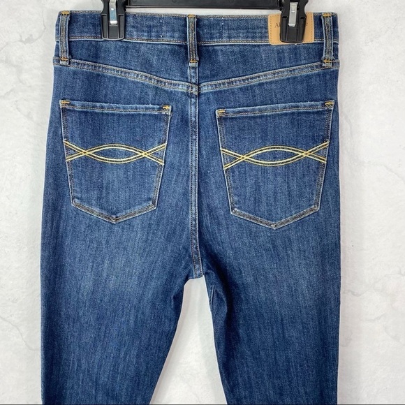 [A&F] High Rise Denim Skinny Jeans - Picture 4 of 5